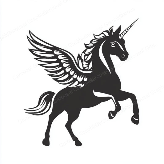Unicorn Vector Graphic preview
