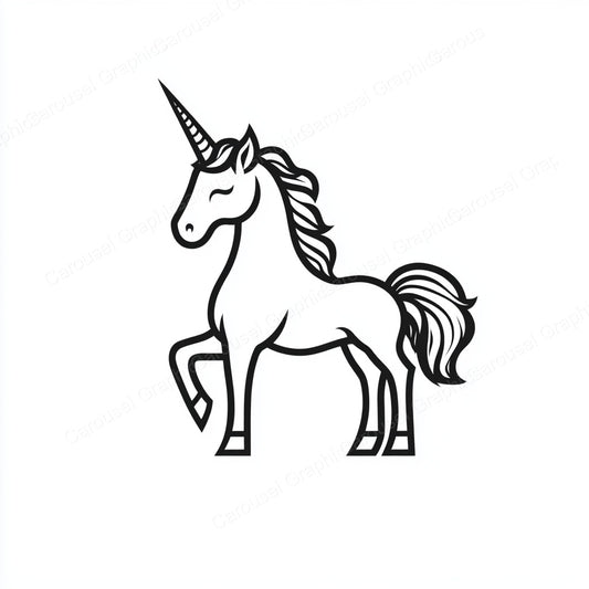Unicorn Vector Graphic preview