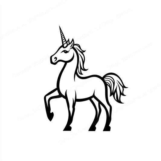 Unicorn Vector Graphic preview