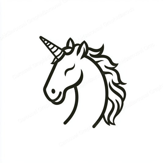 Unicorn Vector Graphic preview
