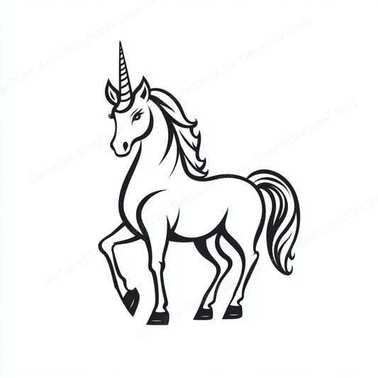 Unicorn Vector Graphic preview