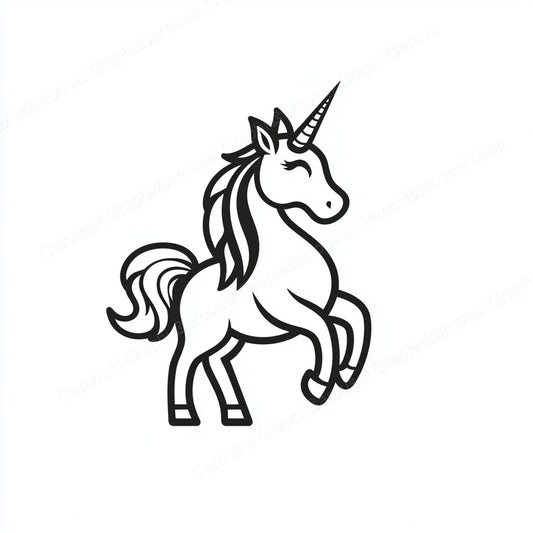 Unicorn Vector Graphic preview
