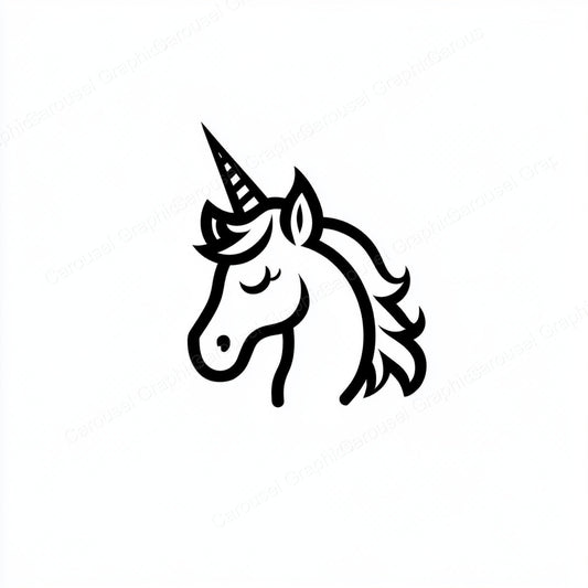 Unicorn Vector Graphic preview
