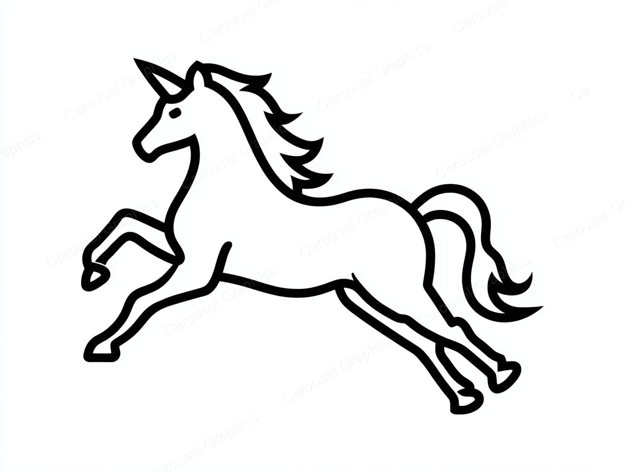 Unicorn Vector Graphic preview
