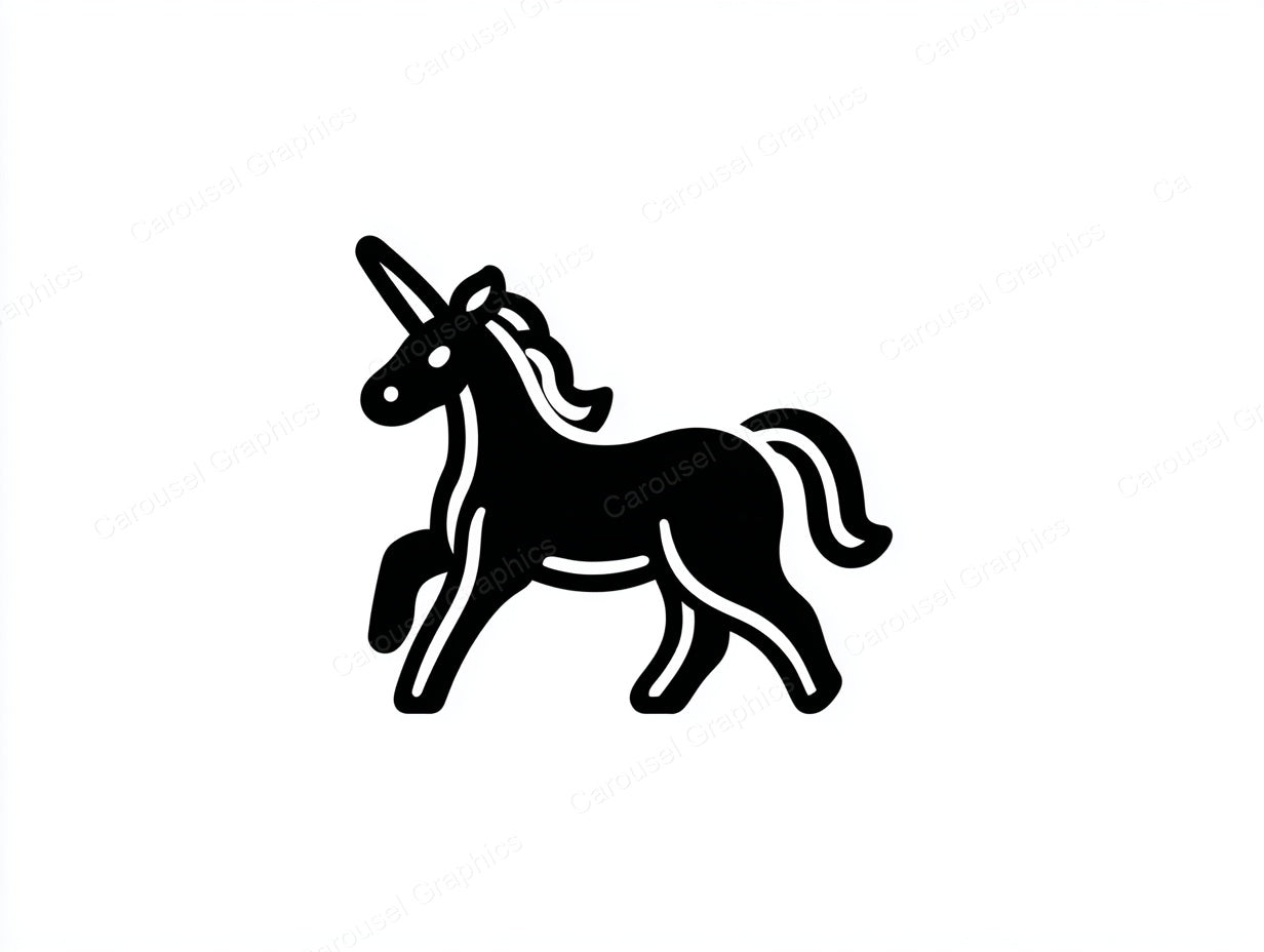 Unicorn Vector Graphic preview