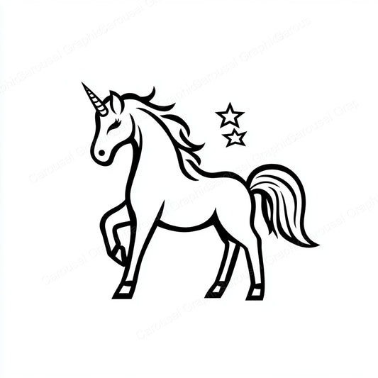 Unicorn Vector Graphic preview