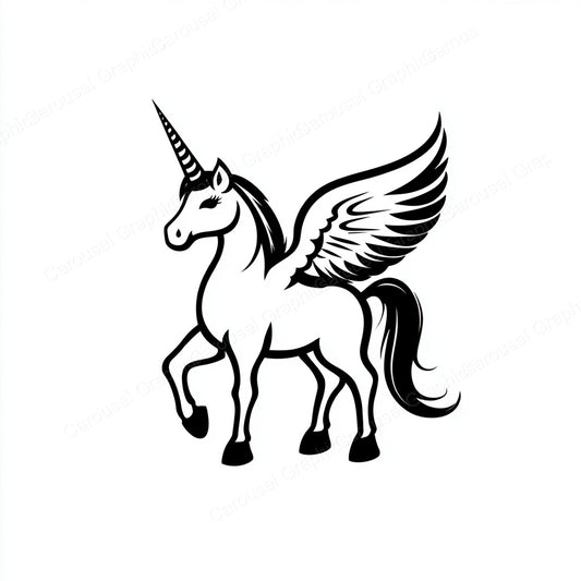Unicorn Vector Graphic preview