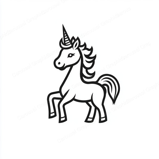 Unicorn Vector Graphic preview