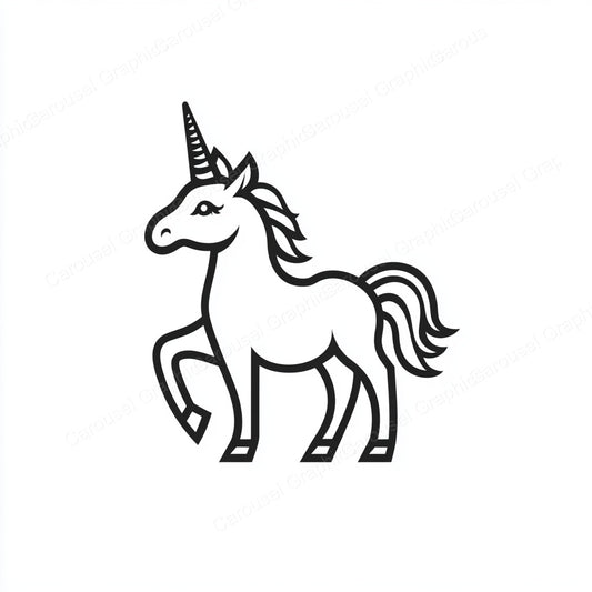 Unicorn Vector Graphic preview
