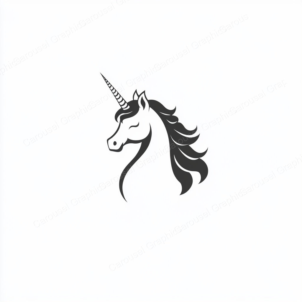 Unicorn Vector Graphic preview