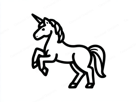Unicorn Vector Graphic preview