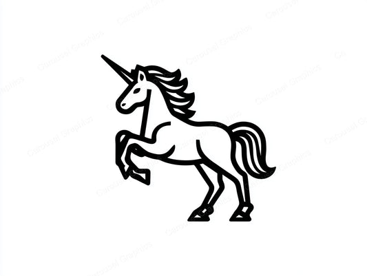 Unicorn Vector Graphic preview