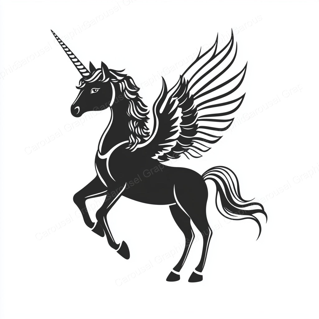 Unicorn Vector Graphic preview