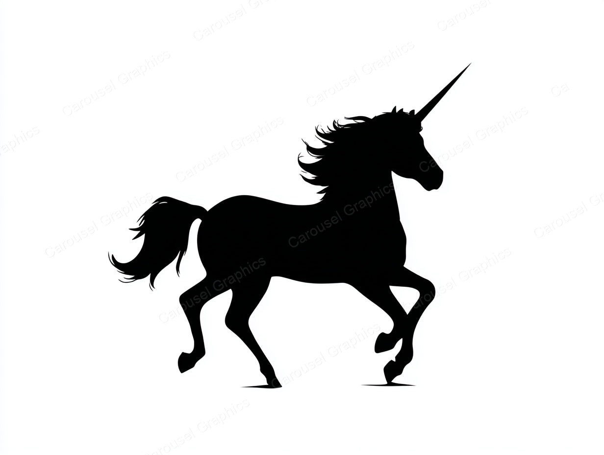 Unicorn Vector Graphic preview