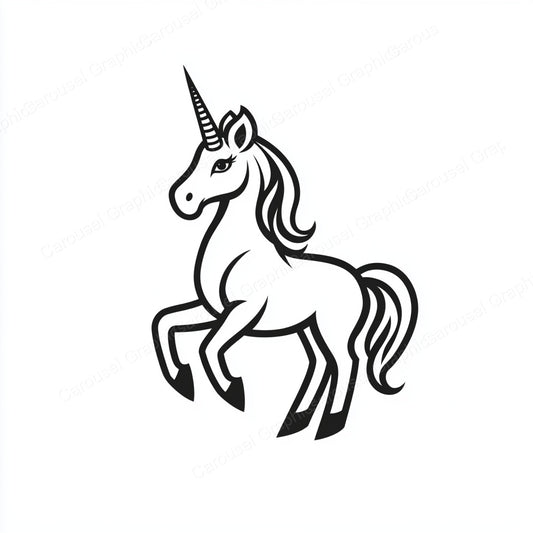 Unicorn Vector Graphic preview