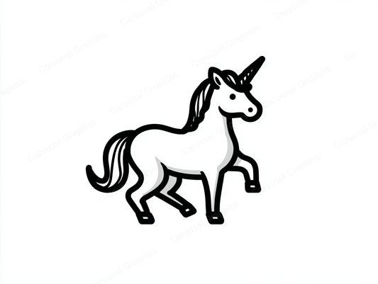 Unicorn Vector Graphic preview