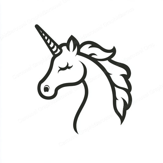 Unicorn Vector Graphic preview