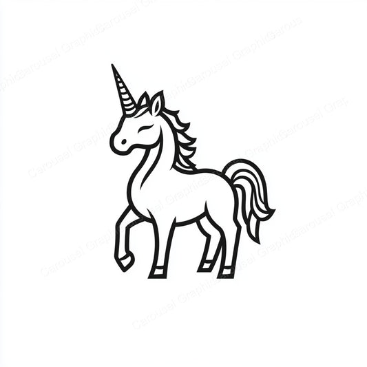 Unicorn Vector Graphic preview