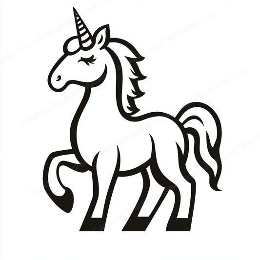 Unicorn Vector Graphic preview