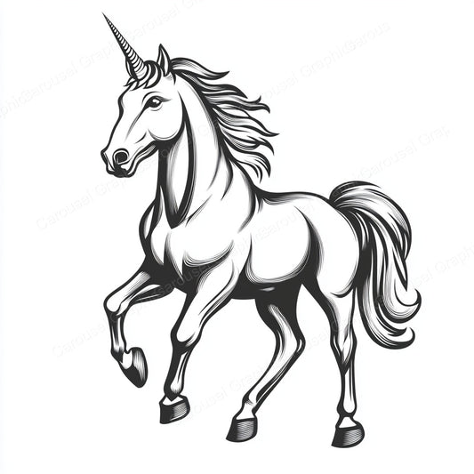Unicorn Vector Graphic preview