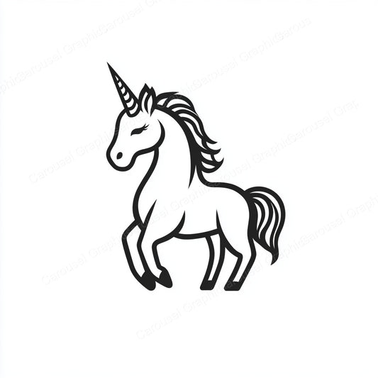 Unicorn Vector Graphic preview