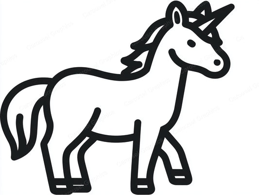 Unicorn Vector Graphic preview
