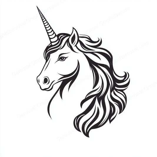 Unicorn Vector Graphic preview