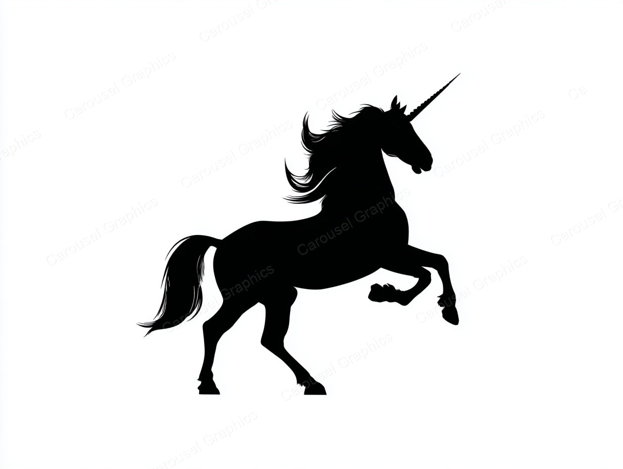 Unicorn Vector Graphic preview