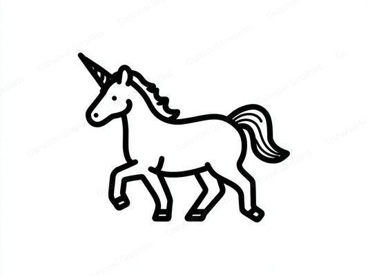 Unicorn Vector Graphic preview