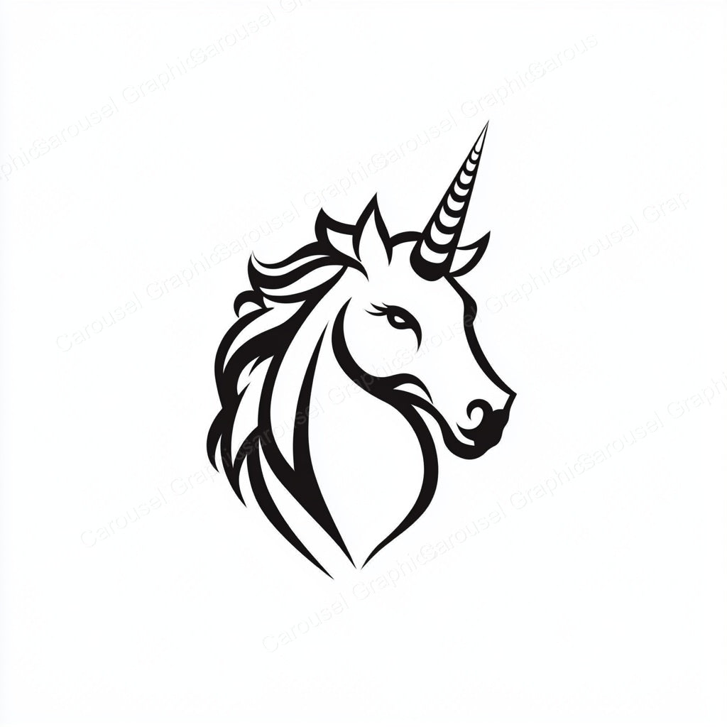 Unicorn Vector Graphic preview