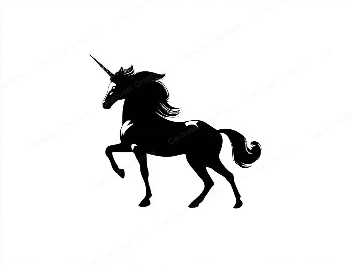 Unicorn Vector Graphic preview