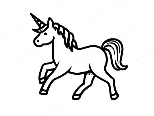 Unicorn Vector Graphic preview