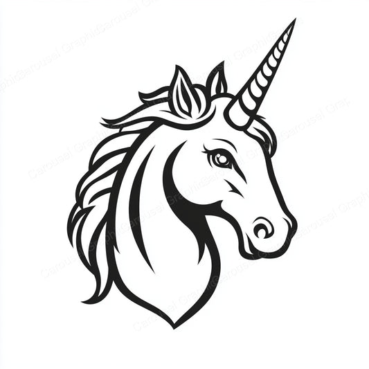 Unicorn Vector Graphic preview