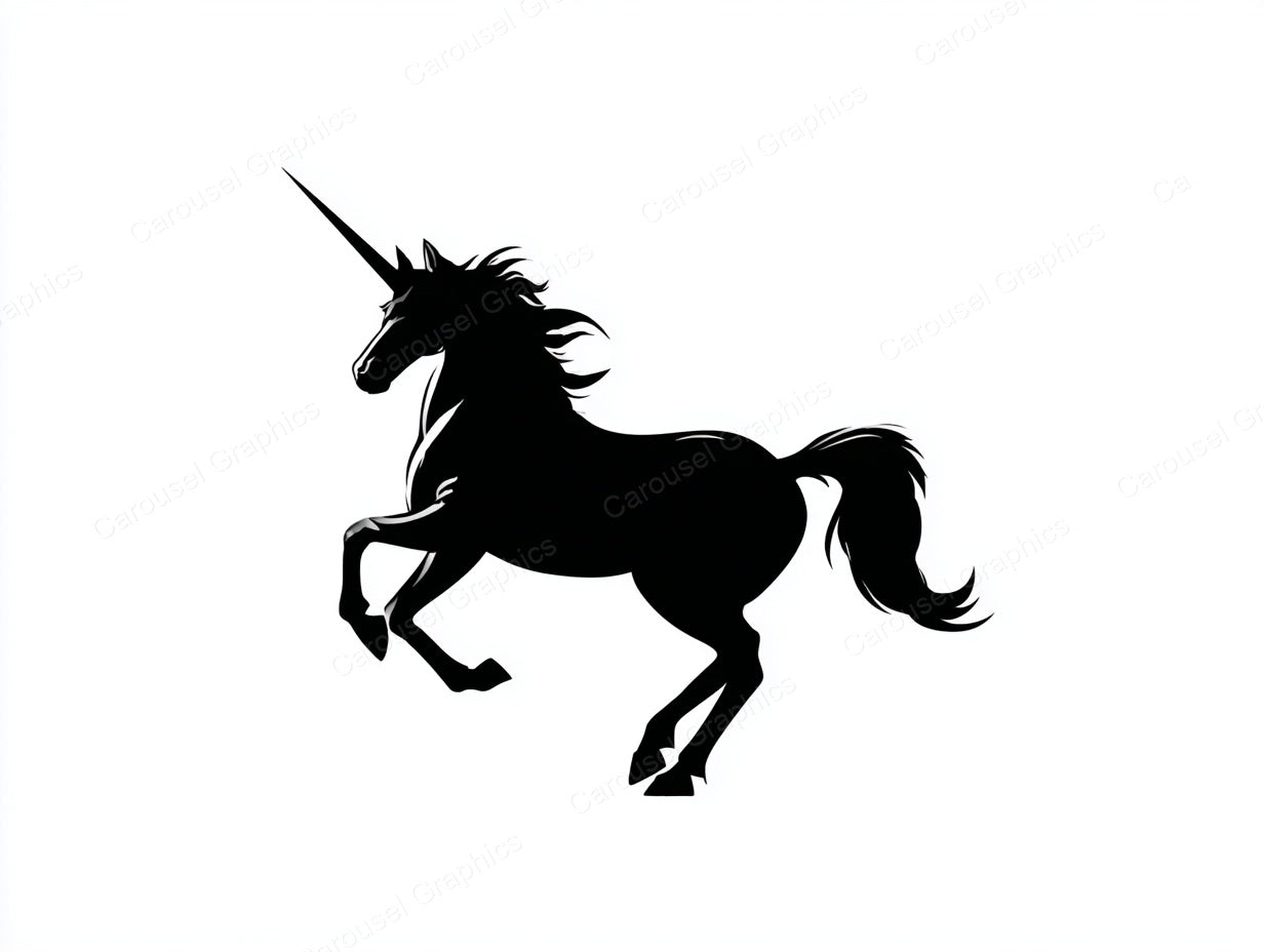 Unicorn Vector Graphic preview