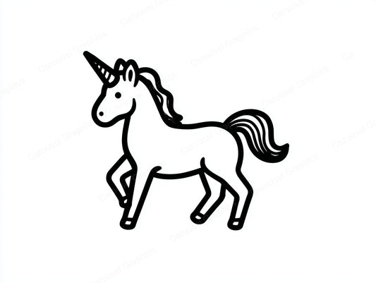 Unicorn Vector Graphic preview