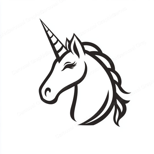 Unicorn Vector Graphic preview