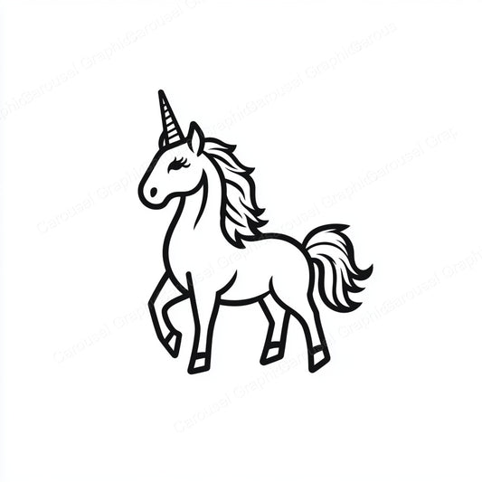 Unicorn Vector Graphic preview
