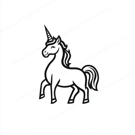 Unicorn Vector Graphic preview