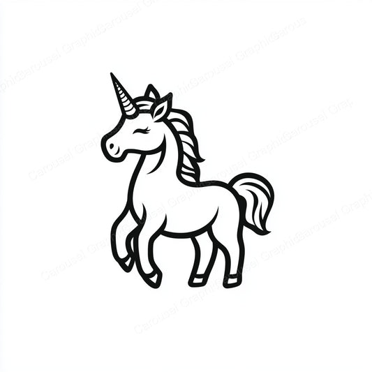 Unicorn Vector Graphic preview