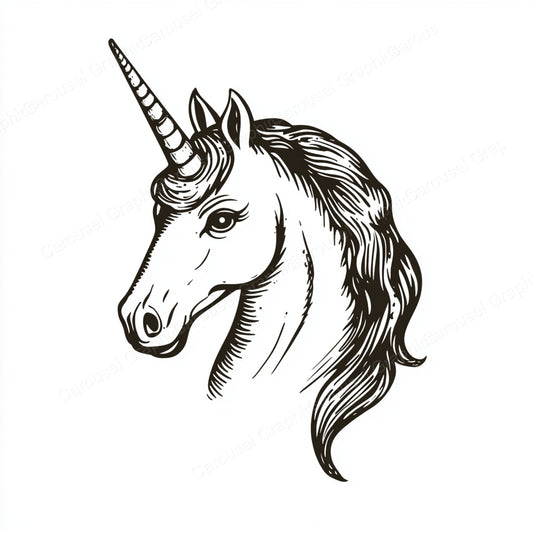 Unicorn Vector Graphic preview