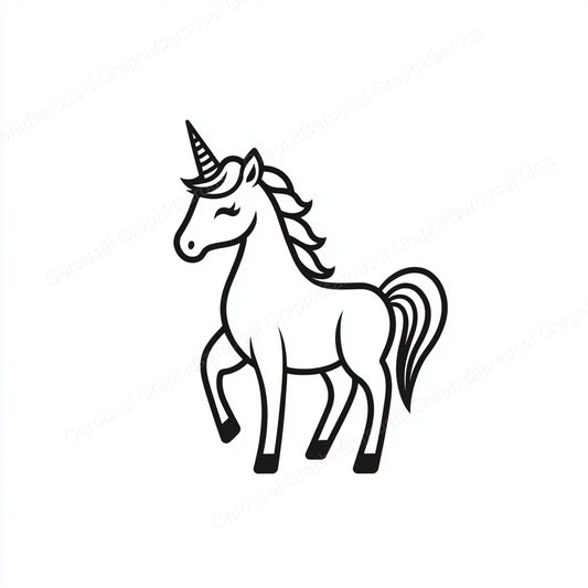 Unicorn Vector Graphic preview