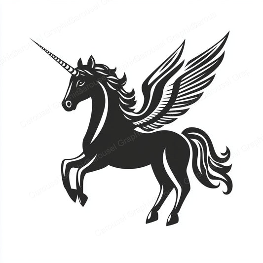 Unicorn Vector Graphic preview
