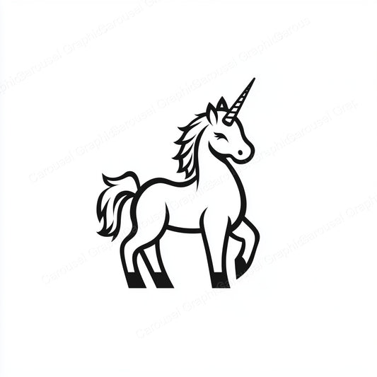 Unicorn Vector Graphic preview