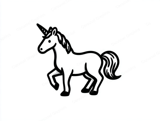 Unicorn Vector Graphic preview