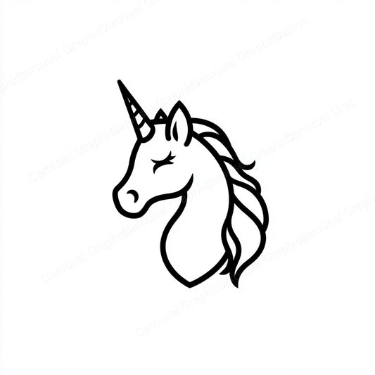 Unicorn Vector Graphic preview