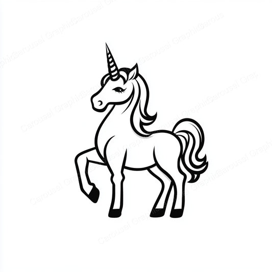 Unicorn Vector Graphic preview