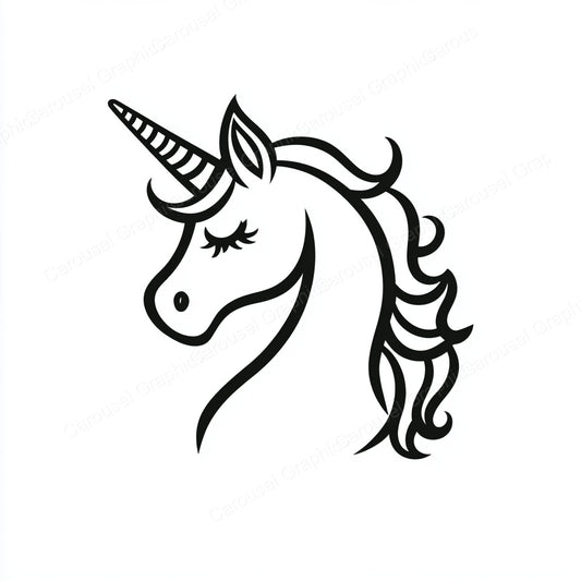Unicorn Vector Graphic preview
