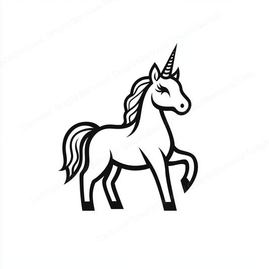 Unicorn Vector Graphic preview