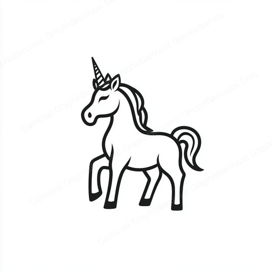 Unicorn Vector Graphic preview