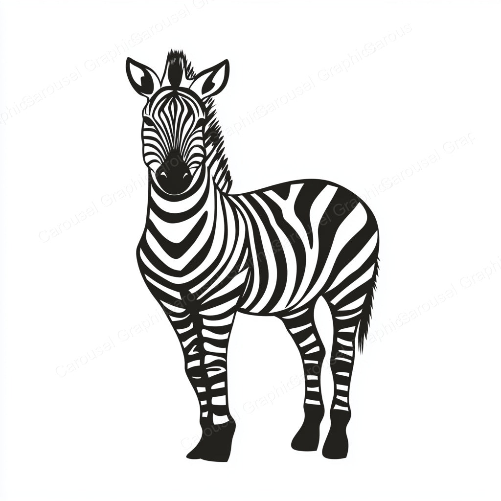 Zebra Vector Graphic preview